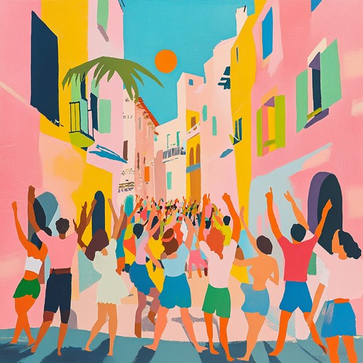 This instrumental track captures the essence of a sunlit fiesta with captivating latin rhythms. The rich, pulsating beats drive the celebration, while the lively and joyful melodies create an exuberant atmosphere, inviting listeners to dance and rejoice.