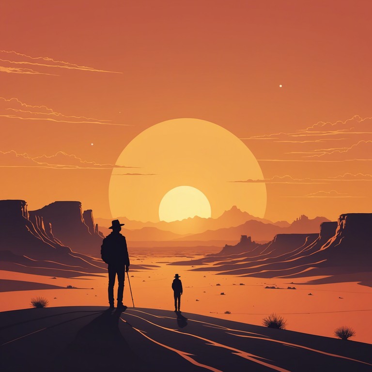 The composition draws from the intense and dramatic atmosphere of the saharan landscape, mirroring the turmoil and persistent survival spirit of its inhabitants through the penetrating sound of ethnic flutes and dramatic percussion. This track serves as a musical embodiment of the relentless sun over an ever stretching desert, delivering an immersive auditory experience that underscores themes of isolation and endurance.