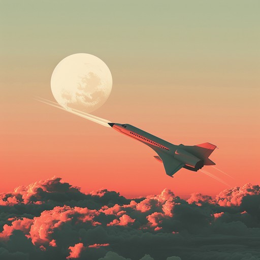 This soaring instrumental rock track features a driving rhythm section, powerful electric guitar riffs, and uplifting melodic leads that evoke the feeling of flying high above the earth. The song builds in intensity, reaching a climactic guitar solo before gently bringing the listener back down to earth with a soft, contemplative ending.