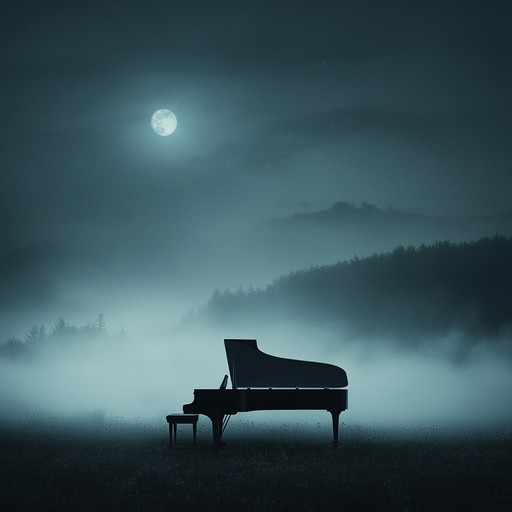 An instrumental track that layers haunting piano melodies over ethereal tones, creating an atmosphere of mystery as if wandering through fog laden landscapes filled with hidden truths waiting to be discovered