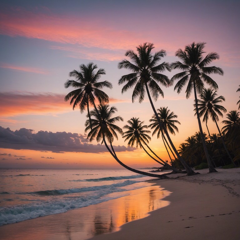 Imagine a tranquil beach at sunset, where soothing latin guitar harmonies blend with the gentle evening breeze, creating a peaceful atmosphere. This track captures the essence of a serene evening by the sea, with each strum reflecting the calmness of the setting sun.