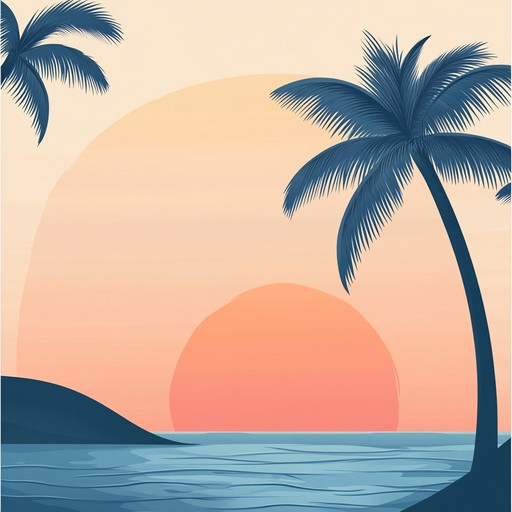 An instrumental salsa piece that evokes the serenity of an island sunset, featuring soft percussion and mellow guitar harmonies, perfect for relaxation and reflection