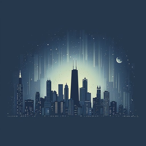 An instrumental odyssey capturing the pulse of a city at night, featuring mesmerizing guitar solos, intricate bass lines, and atmospheric synths within the progressive rock framework. The composition moves dynamically from soft, reflective passages to powerful crescendos, painting an emotive picture of urban life.