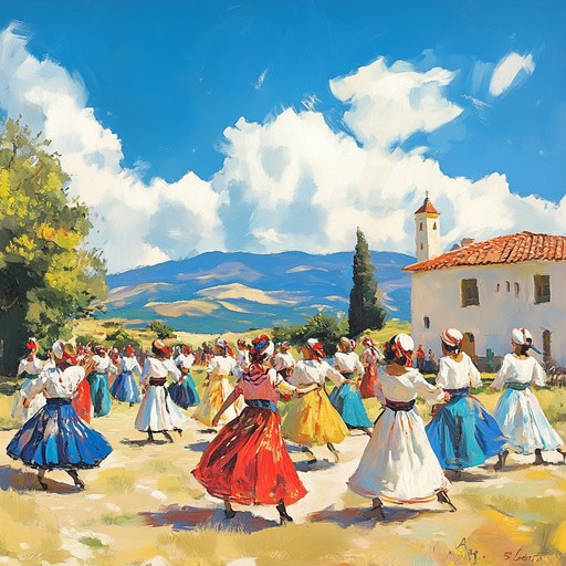 This instrumental chalga piece combines traditional bulgarian folk melodies with modern pop rhythms, creating an uplifting and contagious tune that inspires joy and movement. The lively rhythms and vibrant harmonies reflect the optimism and exuberance of balkan culture, encouraging listeners to dance and celebrate life's pleasures.