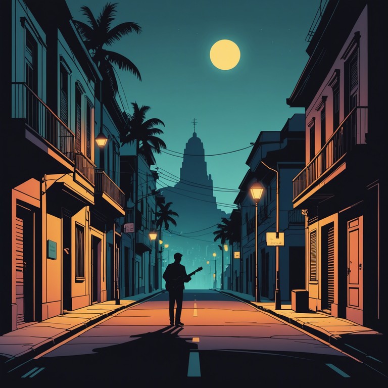 Imagine the alluring sounds of bossa nova blended with gritty, urban textures, creating an atmosphere that is simultaneously smooth and edgy. This track features the classic rhythms of brazilian bossa nova, but with a unique twist that incorporates the rawness of urban soundscapes. Perfect for evoking the feel of a shadowy evening in a lively city.