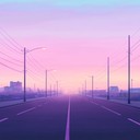 calming synth layers blend with ethereal urban night sounds