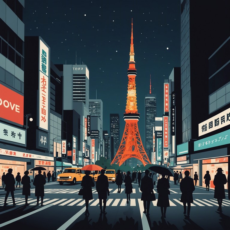 Imagine exploring the energetic streets of tokyo, surrounded by the cheerful sounds of the koto mixed with upbeat pop rhythms, creating a soundtrack for city adventures.