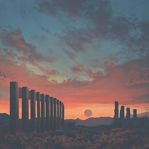 A piece evoking the timeless essence of ancient civilizations through soft, echoing sounds that seem to whisper tales from long ago. Interweaving the mystic qualities of the past with contemporary sensibilities, this track embodies the spirit of ancient worlds in a modern soundscape.