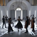 groovy classical vibes with a baroque twist. upbeat and vibrant.