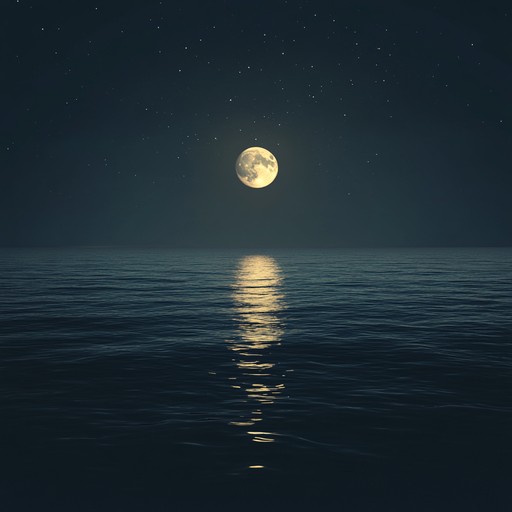 An instrumental piece featuring a tender melody that captures the essence of romantic nights, reflecting on past loves under the glow of the moon