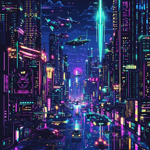 Immerse yourself in an instrumental odyssey that blends pulsating synths and dynamic electronic beats, capturing the essence of hope and resilience within a neon lit cyberpunk metropolis. This track layers atmospheric melodies with driving rhythms to evoke a sense of exploration and determination amid futuristic surroundings.