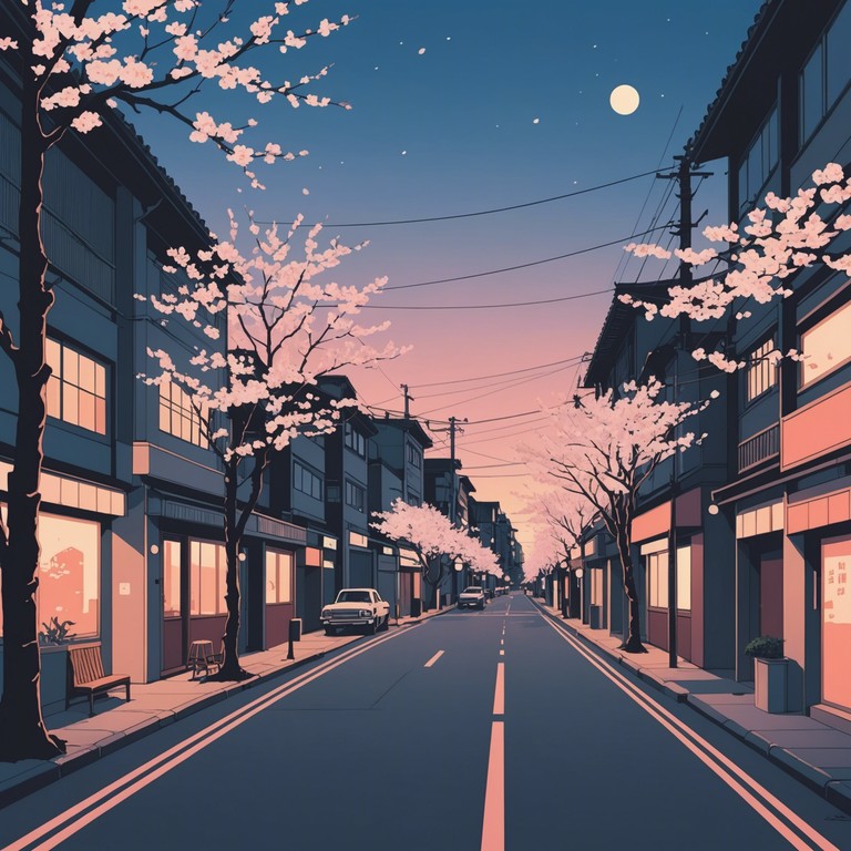 An instrumental track that combines traditional japanese instruments with a dreamy anime inspired backdrop, creating a serene yet lively soundscape perfect for reflective or story driven scenes.