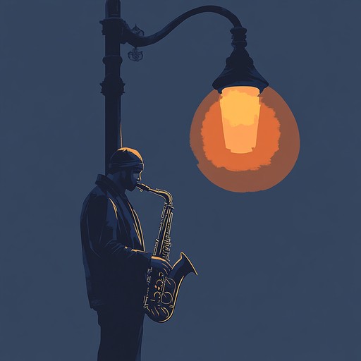 Let your senses be carried away by the gentle whisper of the saxophone, paired seamlessly with soulful grooves. This instrumental composition is the ultimate embodiment of an evening in the city, offering a sonic escape into peace and contemplation. Ideal for unwinding after a long day, the melody captures the essence of city lights and calm streets.