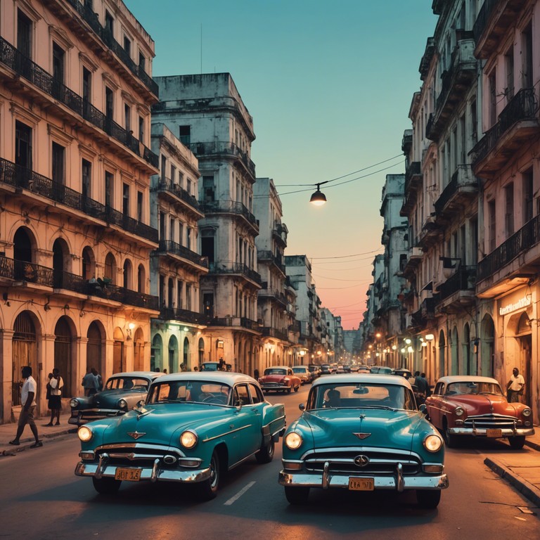 This instrumental track captures the essence of a nostalgic summer evening in havana, blending traditional latin rhythms with smooth jazz elements. The music evokes a sense of longing and romance, reminiscent of old time dance halls and moonlit walks on cobblestone streets.