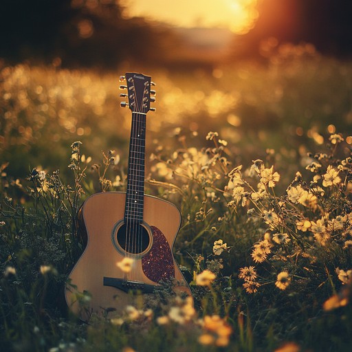 This gentle jingle has a tranquil, uplifting vibe, capturing the essence of a peaceful morning with acoustic guitar and nature sounds.