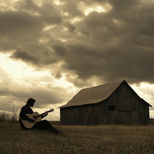 This instrumental piece brings to life the quiet, introspective moments of traveling down deserted roads, recalling memories of a time long past. The delicate guitar work gently guides listeners through a landscape of barbed wire fences and old barns, evoking a deeply personal sense of melancholy and reflection.