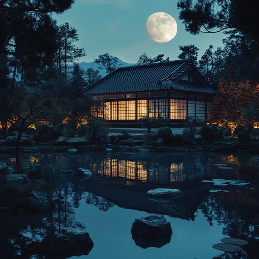 Creating an evocative soundscape, this instrumental merges traditional japanese instruments with modern electronic elements. The koto's tender plucks resonate through soft, ghostly pads and distant chimes, evoking a haunting yet beautiful melody that takes listeners on a nocturnal journey through the neon lit streets of tokyo.