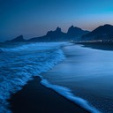 gentle tunes mirror a peaceful walk along copacabana beach.