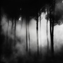 a haunting melody echoing through misty ancient forest shadows.