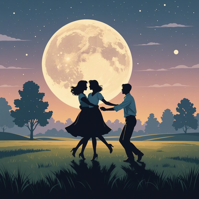 Combining the light, airy textures of ethereal music with the upbeat and lively rhythms of swing, this track transports listeners to a serene, moonlit dance floor. Ideal for creating a unique ambiance of nostalgia mixed with dreaminess, its melody flows like a gentle whisper against the vibrant energy of swing.