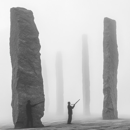 As mists part slightly, the haunting melodies of a lone flute tell a tale of lands that once thrived but are now merely whispers in the wind. The track engages the senses, each note a reverberation through the echelons of time, laden with the mystical and the sacred.