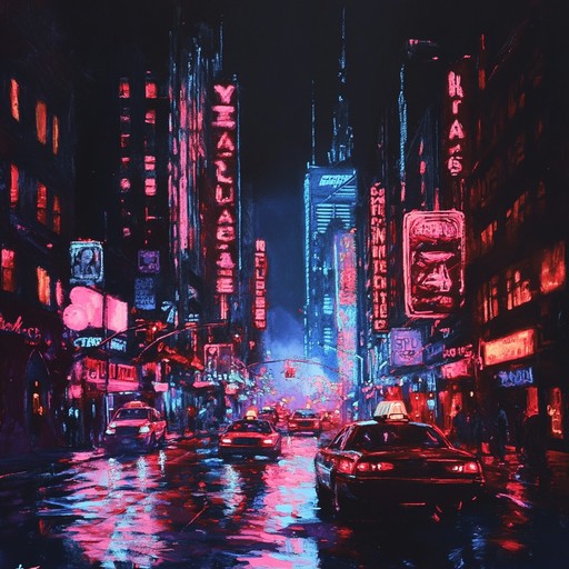 An edgy alternative r&b instrumental characterized by driving beats, gritty textures, atmospheric synths, and a soulful bassline. The track envelops listeners in the vibe of the city's nocturnal pulse, capturing the essence of moody urban streets.