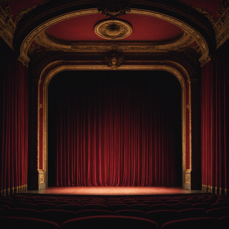 This broadway inspired track features subtle, whisper like sounds that crescendo into a complex layer of dissonant chords creating an atmosphere of unease and suspense. The use of the pipe organ plays on traditional theatrical cues while introducing a chilling, otherworldly aura, making it perfect for scenes of mystery and hidden secrets in a historical or fantasy stage setting.