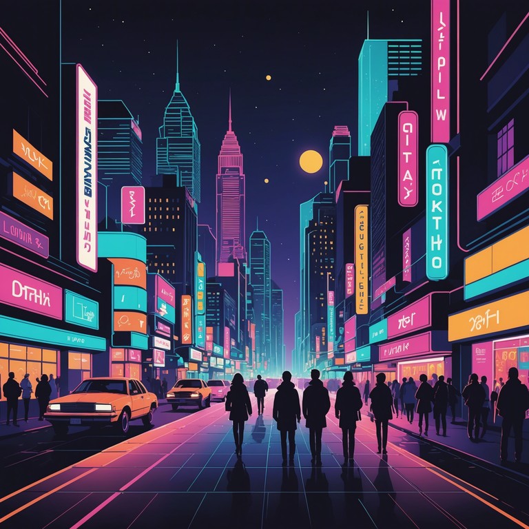 Reimagining the soul genre with a modern twist, this track fuses electric piano rhythms with dynamic urban beats, creating the perfect backdrop for a night out in the luminous city.