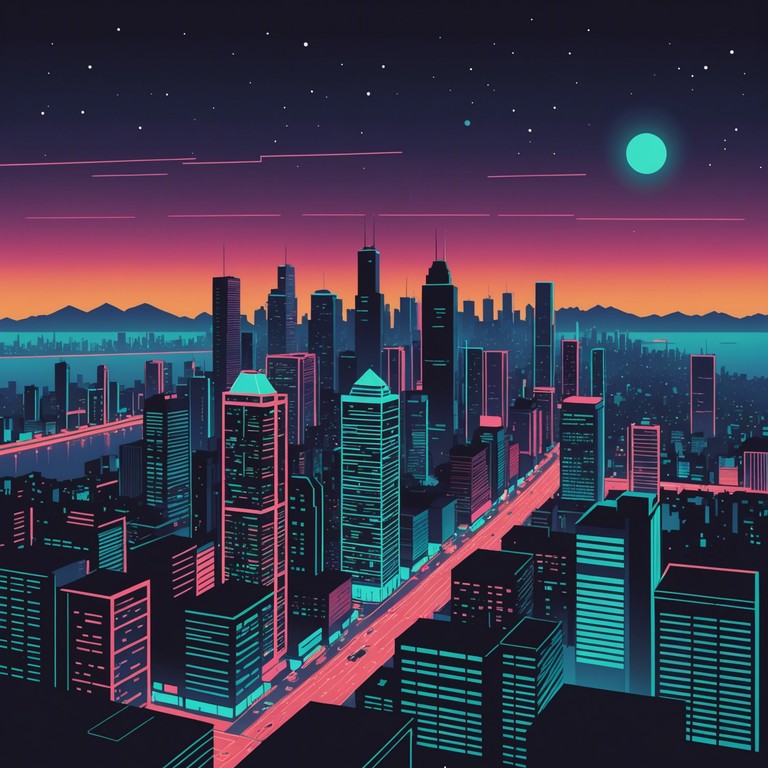 Imagine traversing through a sprawling neon lit metropolis where dreams blend with reality. This track captures the essence of a magical urban night, infused with the mystery and allure of anime. A sonic journey that travels through glowing streets and stories untold, where every beat is a heartbeat of the city's soul.