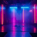 euphoric yet dark vibe, with haunting melodic undertones.