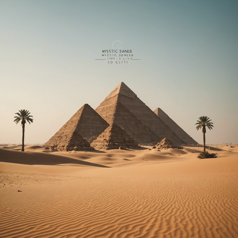 Imagine the bustling markets and serene deserts of egypt, with a melody that encapsulates the mystery and history of this ancient land. The music floats through layers of time, blending traditional with subtle modern vibes,