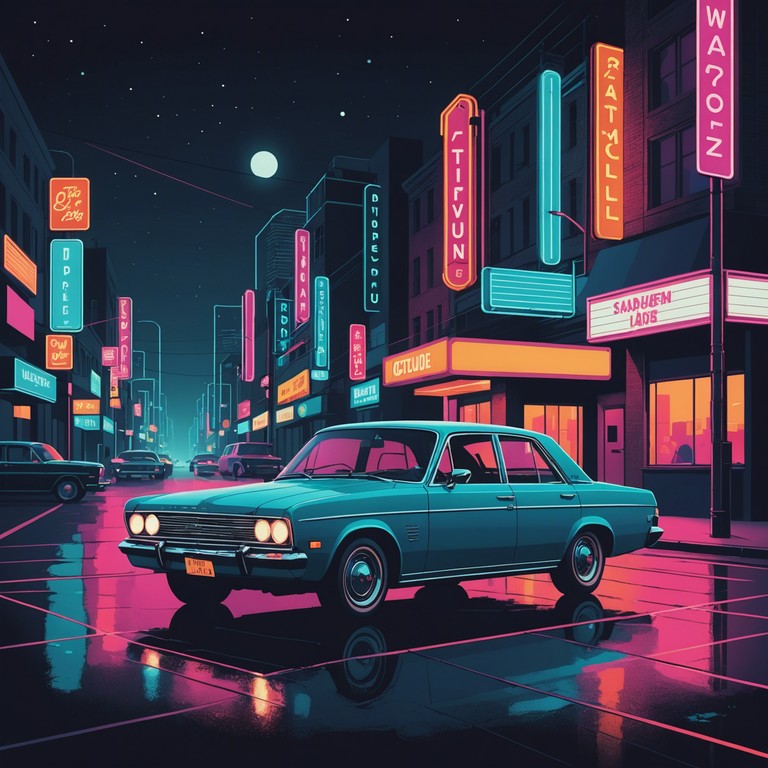 Dive into a timeless musical journey, where the glow of neon lights harmonizes with soul stirred melodies to recreate the essence of urban nostalgia. This piece provides a perfect backdrop for evening reflections or late night drives.