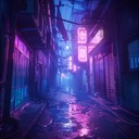 eerie synths with unsettling, haunting electronic melodies and beats