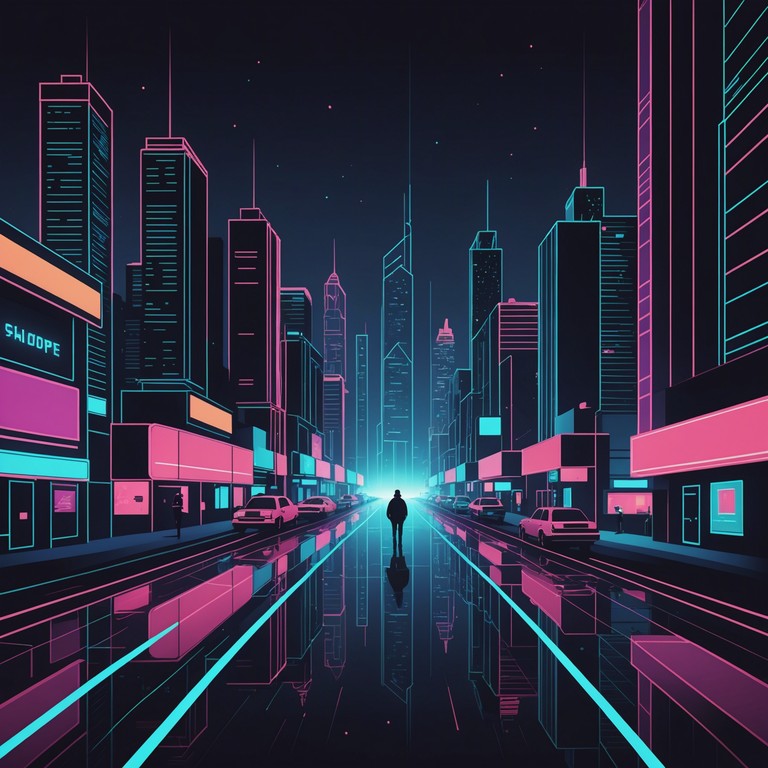 This track transports listeners to a shadowy, futuristic landscape where technology meets the underbelly of society. Featuring deep electronic beats and haunting melodies, it encapsulates the essence of a dystopian cyberpunk era, crafted to evoke a sense of danger and intrigue.
