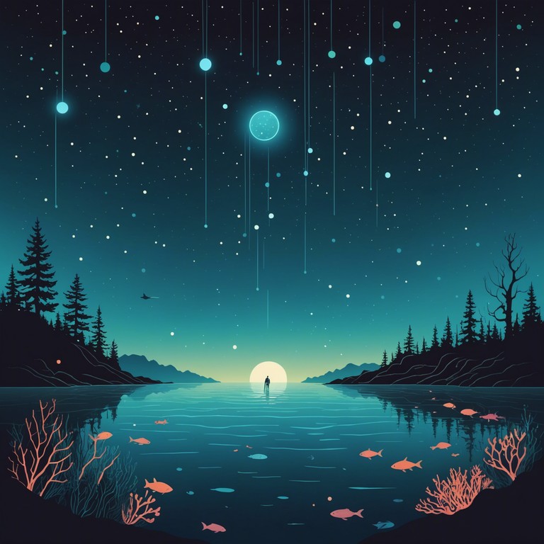 Exploring deeper into the cosmic mysteries, this alternative version heightens the sense of enigma with a softer touch to its synthesizer tones, crafted to enhance the listener's introspective experience and delve into the vast, ethereal unknown.