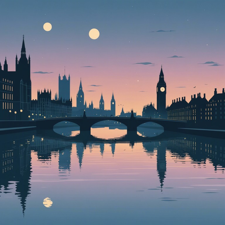 This piece channels an urban vibe mixed with waves of calm introspection and nostalgia, crafted to provide a soothing listening experience while echoing the vibrant, rhythmic pulse of london's music scene.