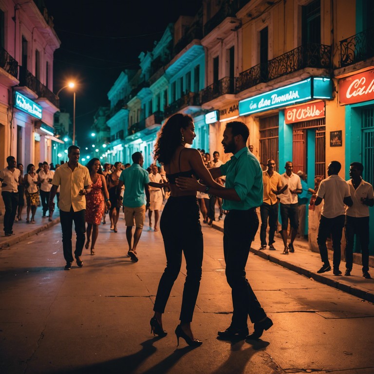 Incorporating contemporary funk with classic afro cuban beats, this alternative version emphasizes a modern interpretation while staying true to the cultural roots, perfect for modern salsa dancing clubs.