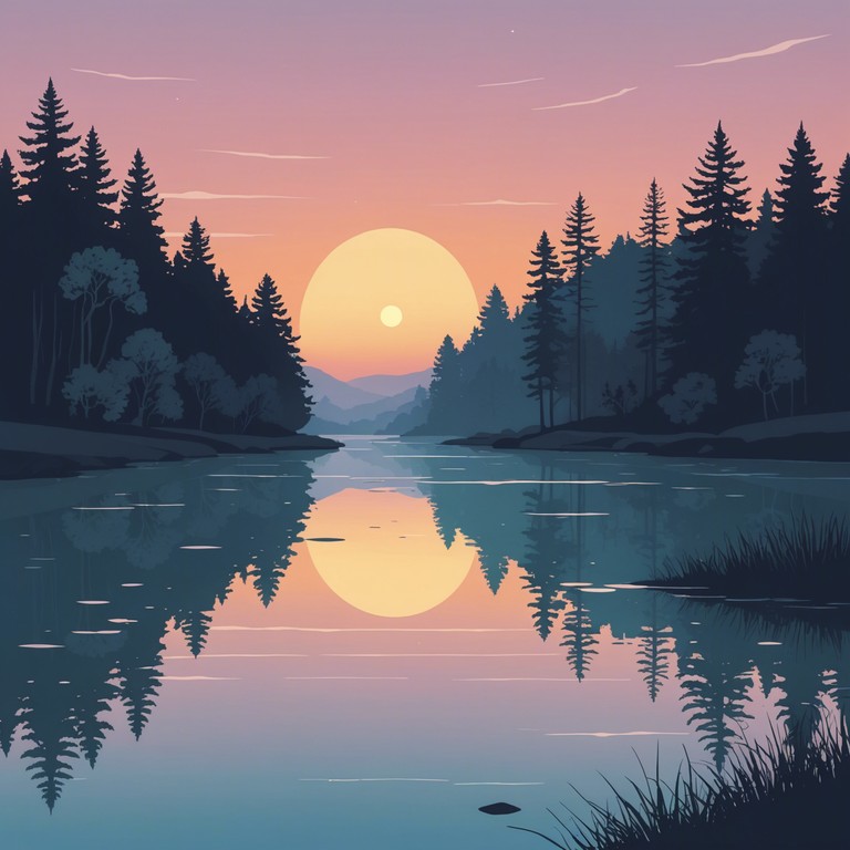 This track combines the gentle qualities of tranquil music with the groove and rhythm of new jack swing, creating a calming yet invigorating soundscape perfect for relaxing yet engaging listening experiences.