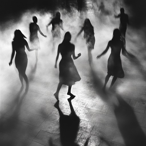 Step into a haunted club where every beat carries a hint of horror, urging dancers into a thrilling and unsettling trance
