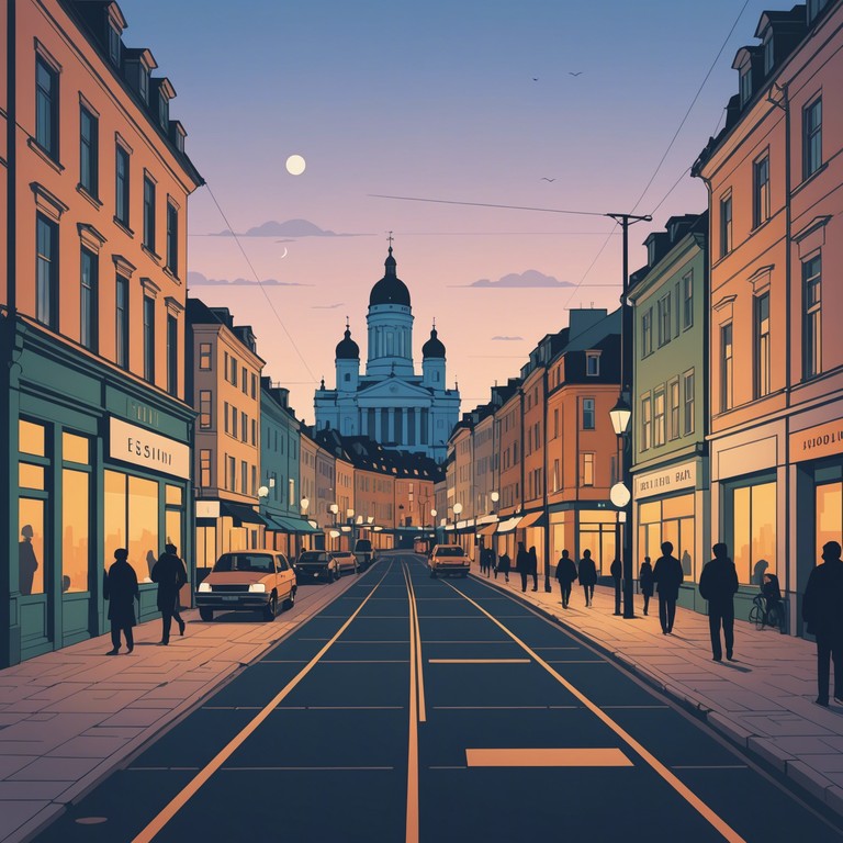 Imagine walking through helsinki’s vibrant streets during a summer night, where the sun barely sets and the city is alive with energy. This song uses playful funk combined with the lyrical sentimentality typical of suomipop to convey both the joy and the deeper reflective moods of finnish urban summer life.