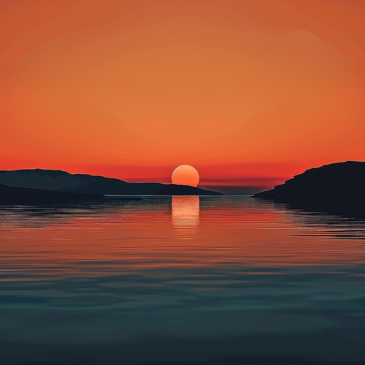 Embrace the calming hues of twilight in a reflective chillwave composition. Gentle synths blend with nostalgic melodies, capturing the serene essence of a summer evening, perfect for introspective moments.