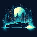 a dreamy synthwave instrumental exploring nostalgic neon lit cityscapes