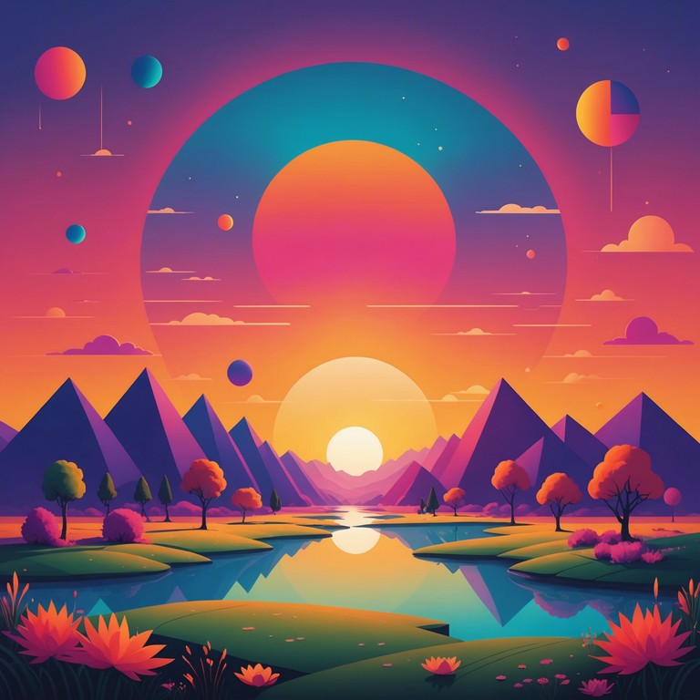 This track embodies a lively mixture of electrifying synths and playful melodies, creating a landscape that's both strange and inviting. Perfect for moments of creative exploration or spirited dreaming.