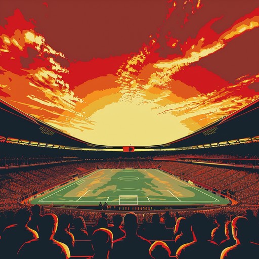 This high-energy stadium anthem features driving rhythms, soaring melodies, and larger-than-life production. With its pulsing beat, electrifying guitar riffs, and explosive crescendos, this track is guaranteed to get any crowd pumped up and ready for action. Whether it's a championship game, a sold-out concert, or a major event, this epic instrumental is the perfect soundtrack to ignite the excitement and bring the stadium to life.