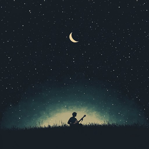 An instrumental calm blues piece that gently carries the listener through quiet streets bathed in moonlight. The gentle tones of the acoustic guitar evoke feelings of tranquility and introspection, perfect for moments of relaxation.