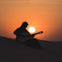 a tranquil instrumental journey through mystical desert landscapes