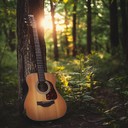 acoustic guitar chords gently resonate, evoking serene morning reflections.