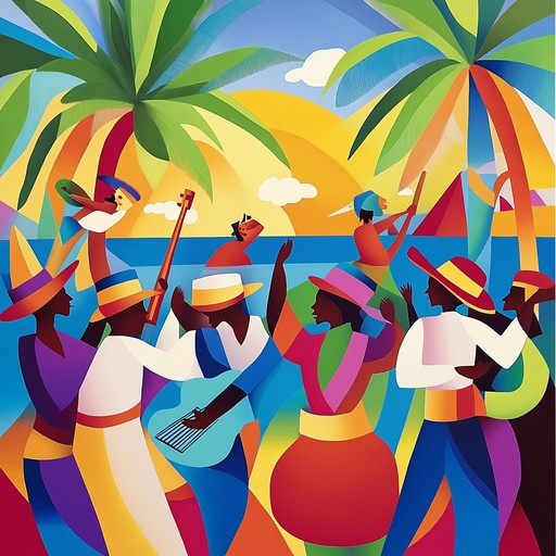 A cheerful instrumental salsa piece featuring vibrant trumpet melodies and energetic rhythms that invite listeners to dance and share in the joyous atmosphere of a latin fiesta.