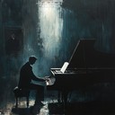 a soulful piano piece evoking late night thoughts in cabaret style