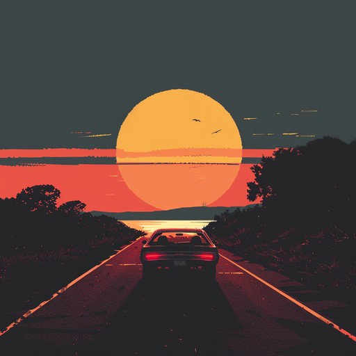 This track channels the soothing melodies and harmonies of the 70s, embracing the warm, analog sounds typical of the era. Inspired by long, sunset drives down coastal roads, this song features a blend of smooth electric guitar riffs and soft, rhythmic bass lines that evoke feelings of freedom and reminiscence.